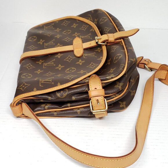Louis Vuitton Saumur 30 Monogram Shoulder Bag Lux410-100525 - Picture 4 of 14